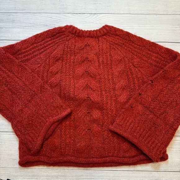 Universal Thread Rust Cable Knit Sweater - Picture 6 of 8